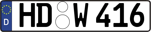 HD-W416