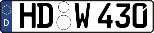 HD-W430