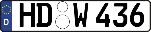 HD-W436