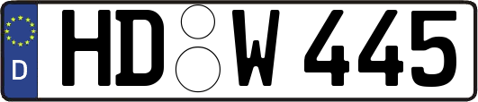 HD-W445