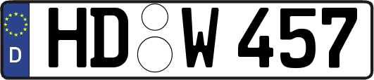 HD-W457