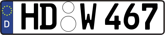 HD-W467