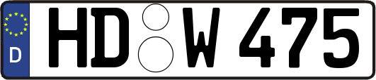 HD-W475