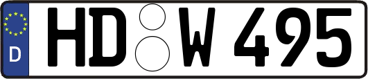 HD-W495