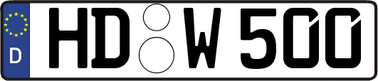 HD-W500