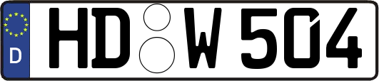 HD-W504