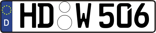 HD-W506