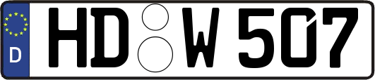 HD-W507