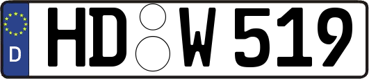 HD-W519