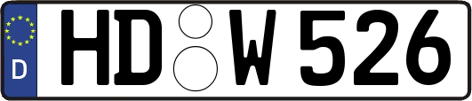 HD-W526