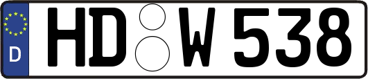 HD-W538