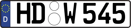 HD-W545