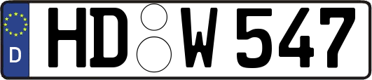 HD-W547
