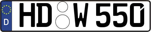 HD-W550