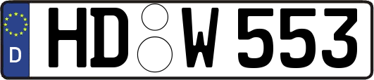 HD-W553