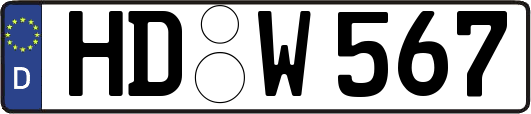 HD-W567
