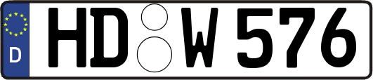 HD-W576