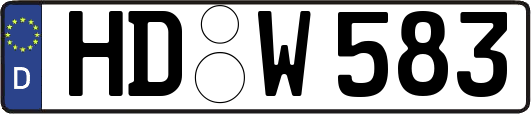 HD-W583