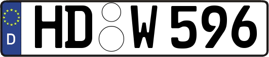HD-W596