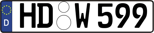 HD-W599
