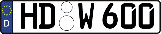 HD-W600