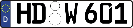 HD-W601