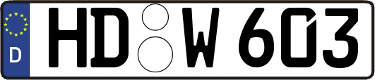 HD-W603