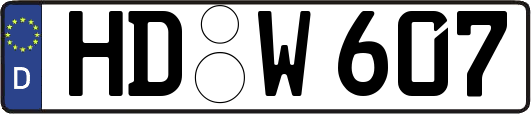 HD-W607