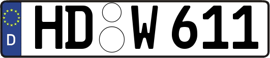 HD-W611