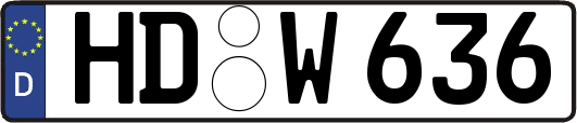 HD-W636