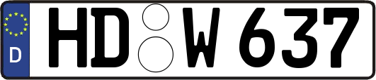 HD-W637