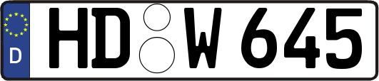 HD-W645