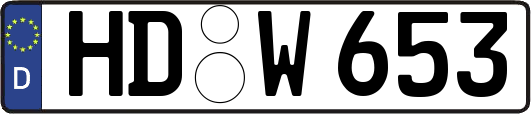 HD-W653