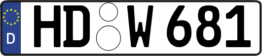HD-W681
