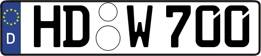 HD-W700