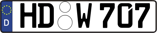 HD-W707