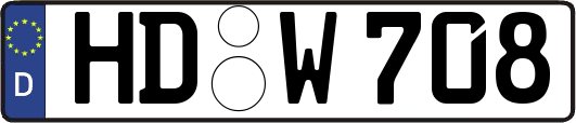 HD-W708