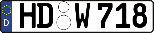 HD-W718