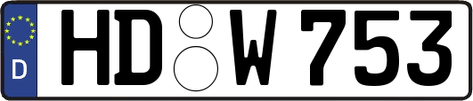 HD-W753