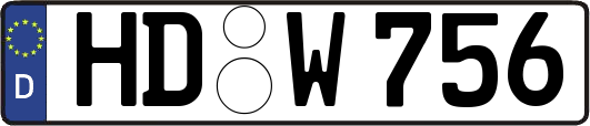 HD-W756