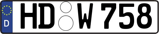 HD-W758