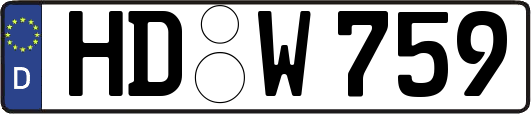 HD-W759