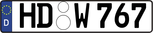 HD-W767