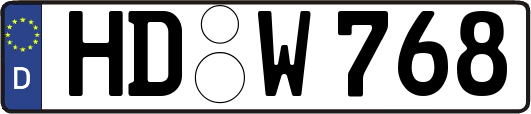 HD-W768