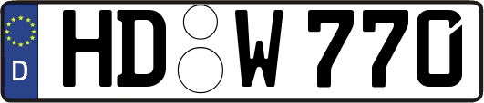 HD-W770