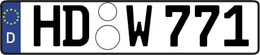 HD-W771