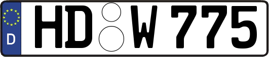 HD-W775