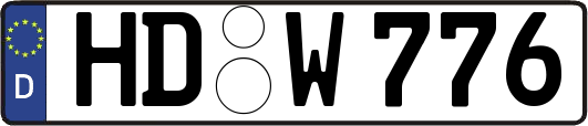 HD-W776