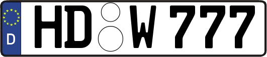 HD-W777