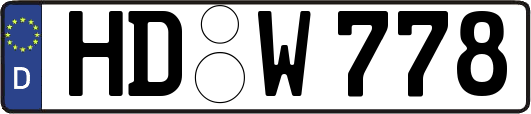 HD-W778